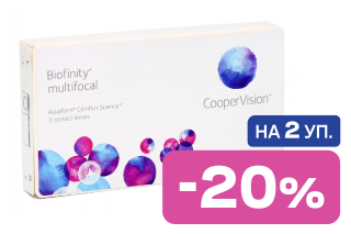 Контактні лінзи Biofinity multifocal - linza.ua